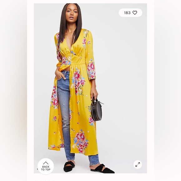 Free People Alexa Duster - Picture 2 of 8